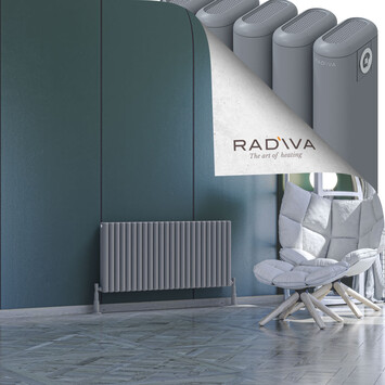 Radiva - Kotto Radiateur En Aluminium 500x1076 Gris