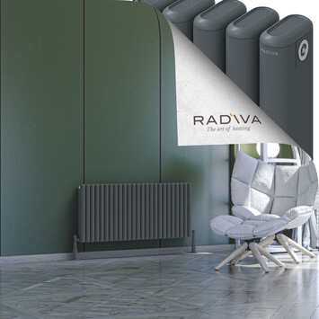 Radiva - Kotto Radiateur En Aluminium 500x1121 Anthracite