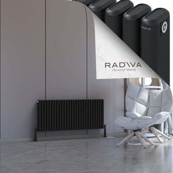 Radiva - Kotto Radiateur En Aluminium 500x1211 Noir