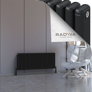 Radiva - Kotto Radiateur En Aluminium 500x1301 Noir