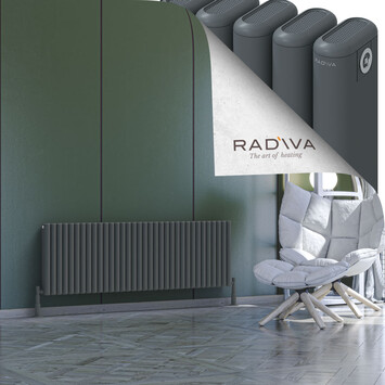 Radiva - Kotto Radiateur En Aluminium 500x1526 Anthracite