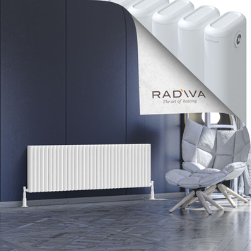 Radiva - Kotto Radiateur En Aluminium 500x1526 Blanc