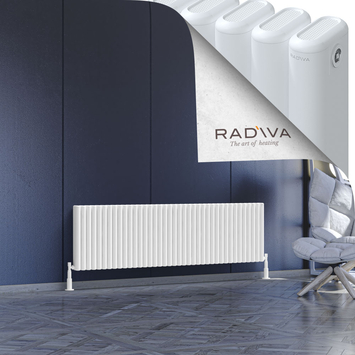 Radiva - Kotto Radiateur En Aluminium 500x1751 Blanc