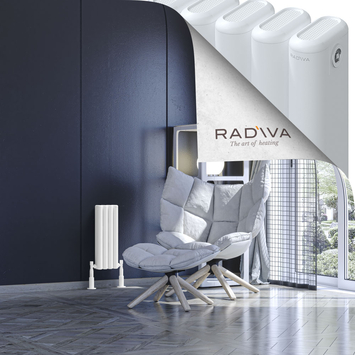 Radiva - Kotto Radiateur En Aluminium 500x176 Blanc