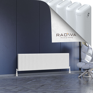 Radiva - Kotto Radiateur En Aluminium 500x1796 Blanc