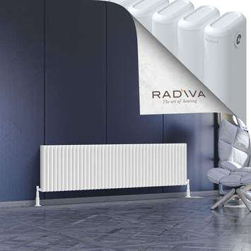 Radiva - Kotto Radiateur En Aluminium 500x1886 Blanc