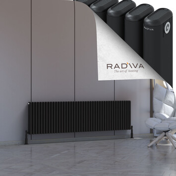Radiva - Kotto Radiateur En Aluminium 500x1886 Noir