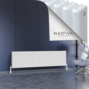 Radiva - Kotto Radiateur En Aluminium 500x1976 Blanc