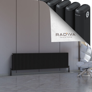 Radiva - Kotto Radiateur En Aluminium 500x1976 Noir