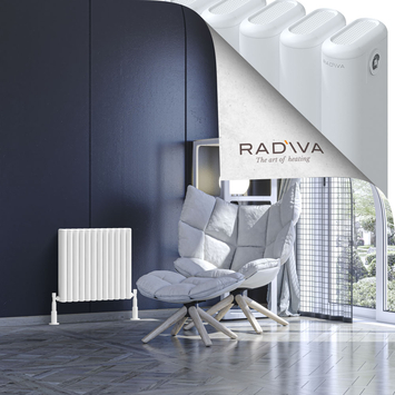 Radiva - Kotto Radiateur En Aluminium 500x536 Blanc