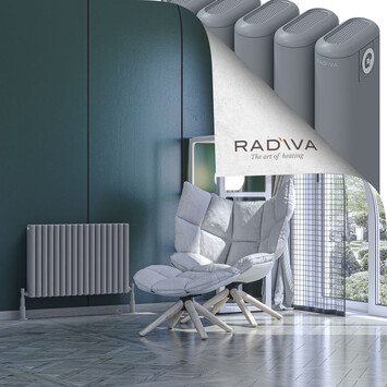 Radiva - Kotto Radiateur En Aluminium 500x761 Gris