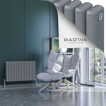 Radiva - Kotto Radiateur En Aluminium 500x806 Gris