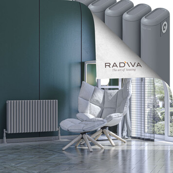 Radiva - Kotto Radiateur En Aluminium 500x851 Gris