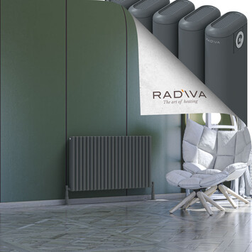 Radiva - Kotto Radiateur En Aluminium 600x1031 Anthracite