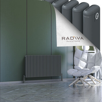 Radiva - Kotto Radiateur En Aluminium 600x1121 Anthracite