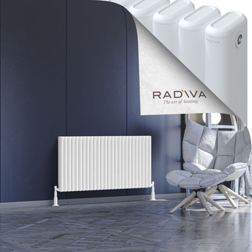 Radiva - Kotto Radiateur En Aluminium 600x1166 Blanc