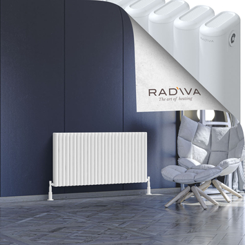 Radiva - Kotto Radiateur En Aluminium 600x1211 Blanc