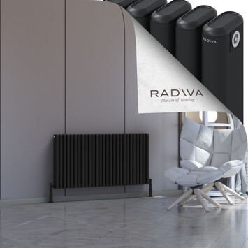 Radiva - Kotto Radiateur En Aluminium 600x1211 Noir