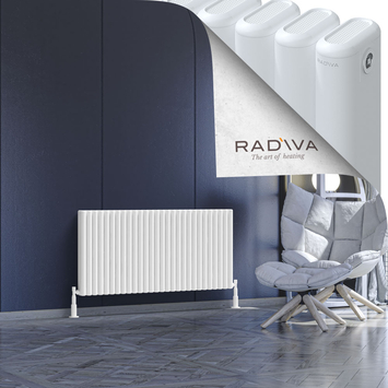Radiva - Kotto Radiateur En Aluminium 600x1256 Blanc