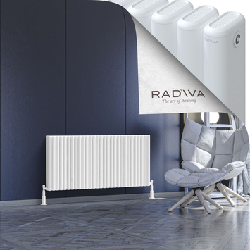 Radiva - Kotto Radiateur En Aluminium 600x1301 Blanc