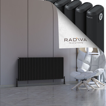 Radiva - Kotto Radiateur En Aluminium 600x1346 Noir