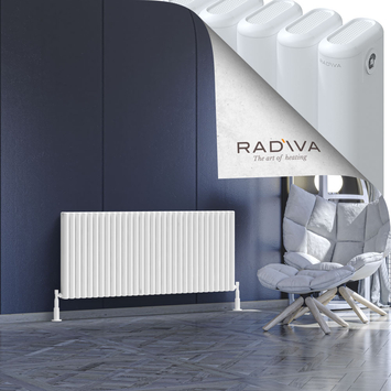 Radiva - Kotto Radiateur En Aluminium 600x1391 Blanc
