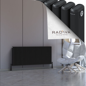 Radiva - Kotto Radiateur En Aluminium 600x1436 Noir