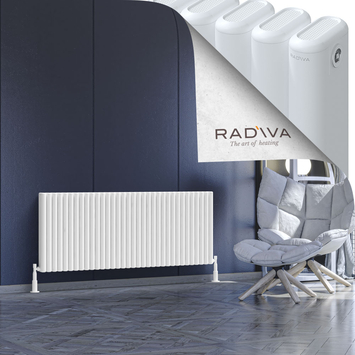 Radiva - Kotto Radiateur En Aluminium 600x1526 Blanc