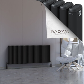 Radiva - Kotto Radiateur En Aluminium 600x1571 Noir