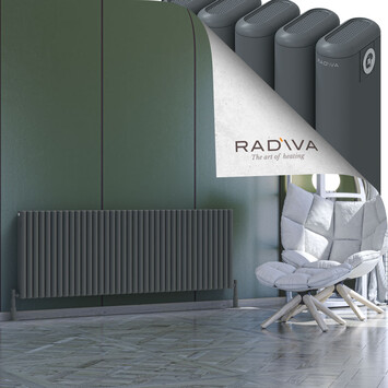 Radiva - Kotto Radiateur En Aluminium 600x1706 Anthracite