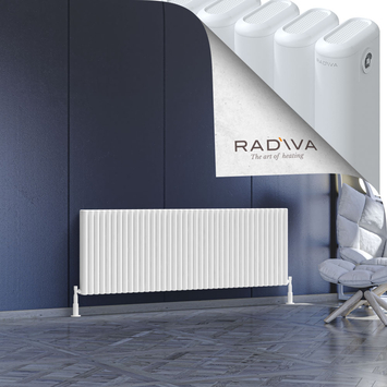 Radiva - Kotto Radiateur En Aluminium 600x1751 Blanc