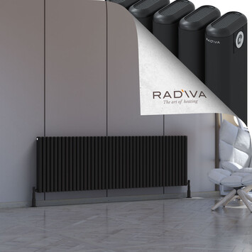 Radiva - Kotto Radiateur En Aluminium 600x1931 Noir