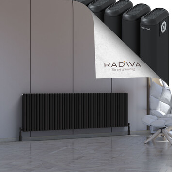 Radiva - Kotto Radiateur En Aluminium 600x1976 Noir