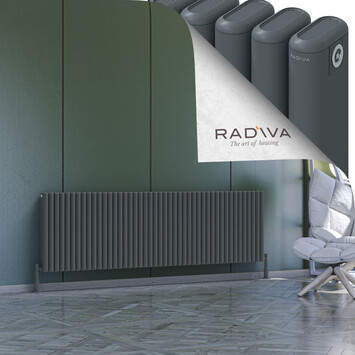 Radiva - Kotto Radiateur En Aluminium 600x2021 Anthracite