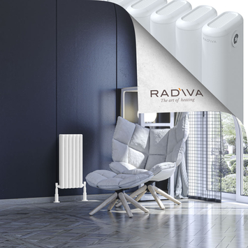 Radiva - Kotto Radiateur En Aluminium 600x266 Blanc