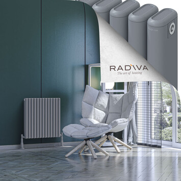 Radiva - Kotto Radiateur En Aluminium 600x581 Gris