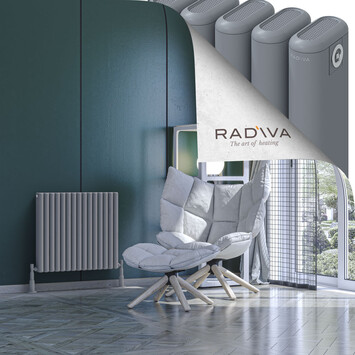 Radiva - Kotto Radiateur En Aluminium 600x671 Gris