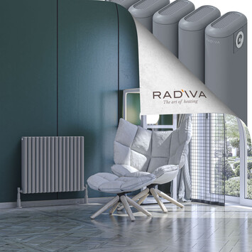 Radiva - Kotto Radiateur En Aluminium 600x716 Gris