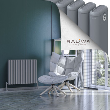 Radiva - Kotto Radiateur En Aluminium 600x761 Gris