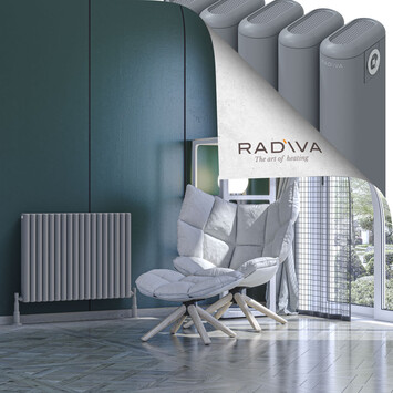 Radiva - Kotto Radiateur En Aluminium 600x806 Gris