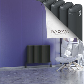 Radiva - Kotto Radiateur En Aluminium 600x896 Anthracite Foncé