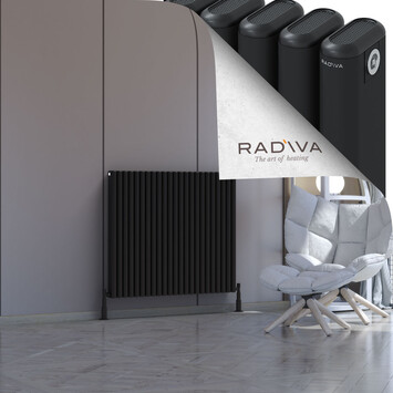 Radiva - Kotto Radiateur En Aluminium 900x1031 Noir