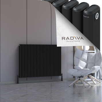 Radiva - Kotto Radiateur En Aluminium 900x1301 Noir