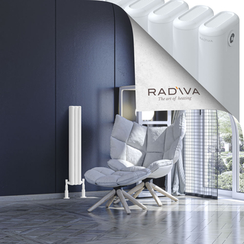 Radiva - Kotto Radiateur En Aluminium 900x131 Blanc