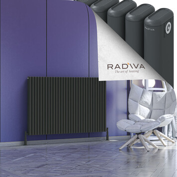 Radiva - Kotto Radiateur En Aluminium 900x1391 Anthracite Foncé