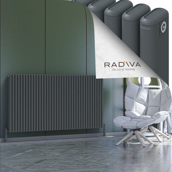 Radiva - Kotto Radiateur En Aluminium 900x1706 Anthracite