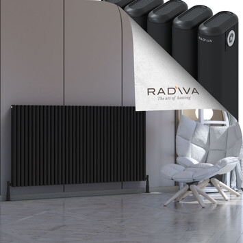 Radiva - Kotto Radiateur En Aluminium 900x1706 Noir