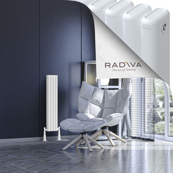 Radiva - Kotto Radiateur En Aluminium 900x176 Blanc