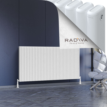 Radiva - Kotto Radiateur En Aluminium 900x1841 Blanc