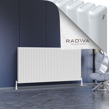 Radiva - Kotto Radiateur En Aluminium 900x1886 Blanc